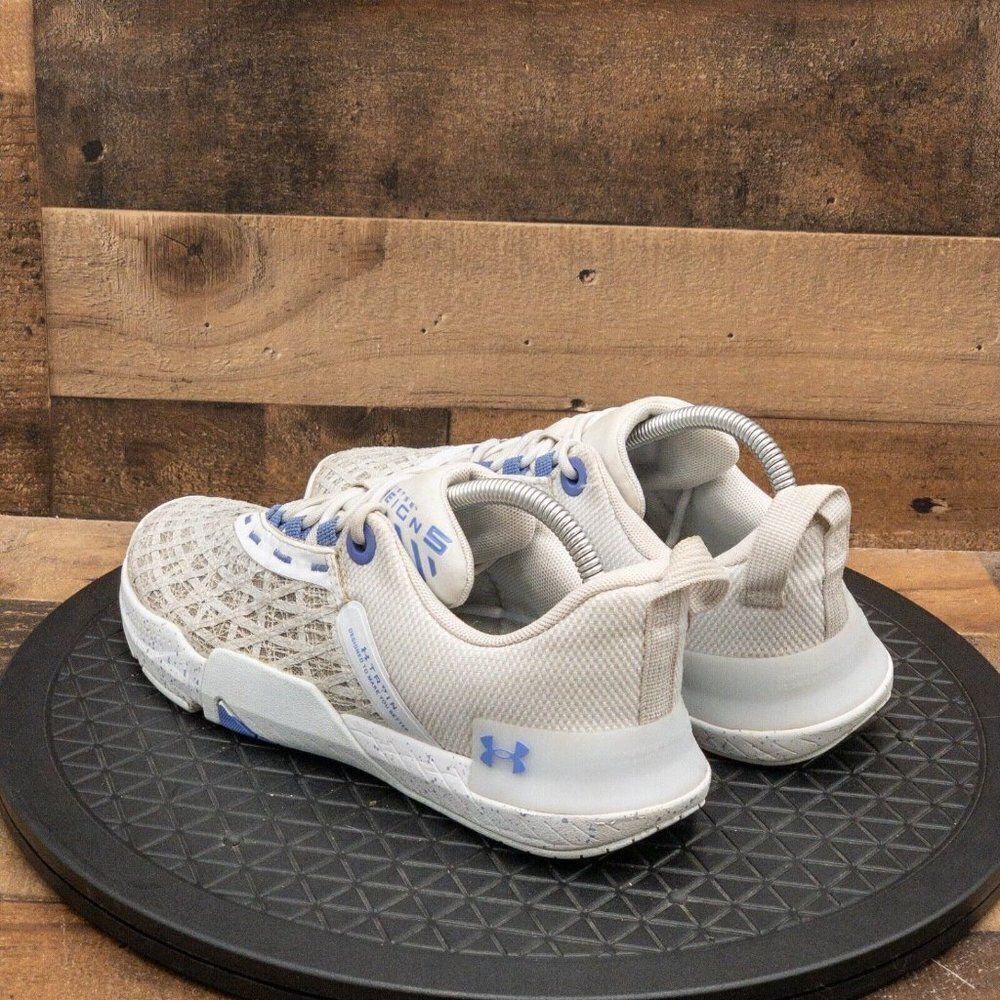 UNDER ARMOUR REIGN 5 TRISTSE WOMENS ATHLETIC SHOES RUNNING GYM GRAY LOW SIZE 9.5 - Picture 6 of 9
